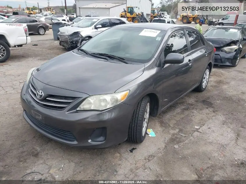 5YFBU4EE9DP132503 2013 Toyota Corolla Le