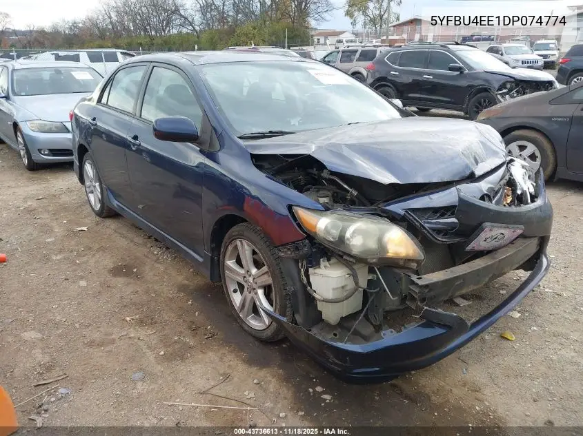 5YFBU4EE1DP074774 2013 Toyota Corolla S