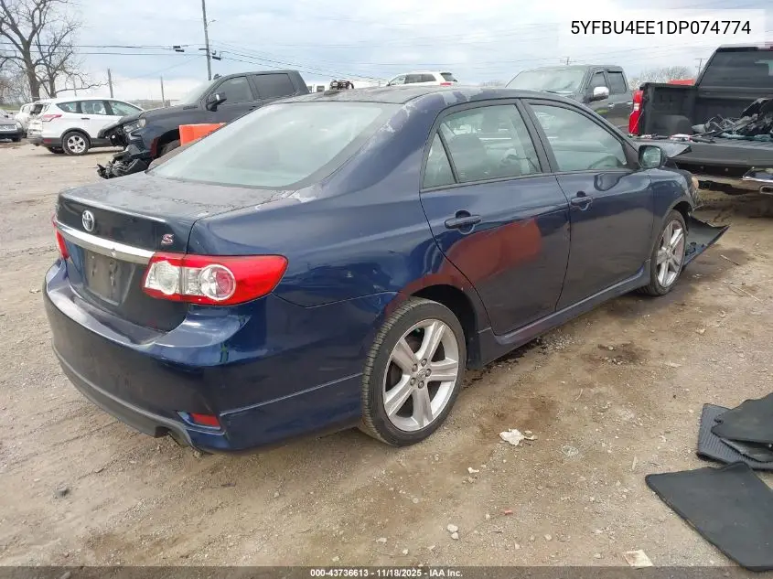 5YFBU4EE1DP074774 2013 Toyota Corolla S