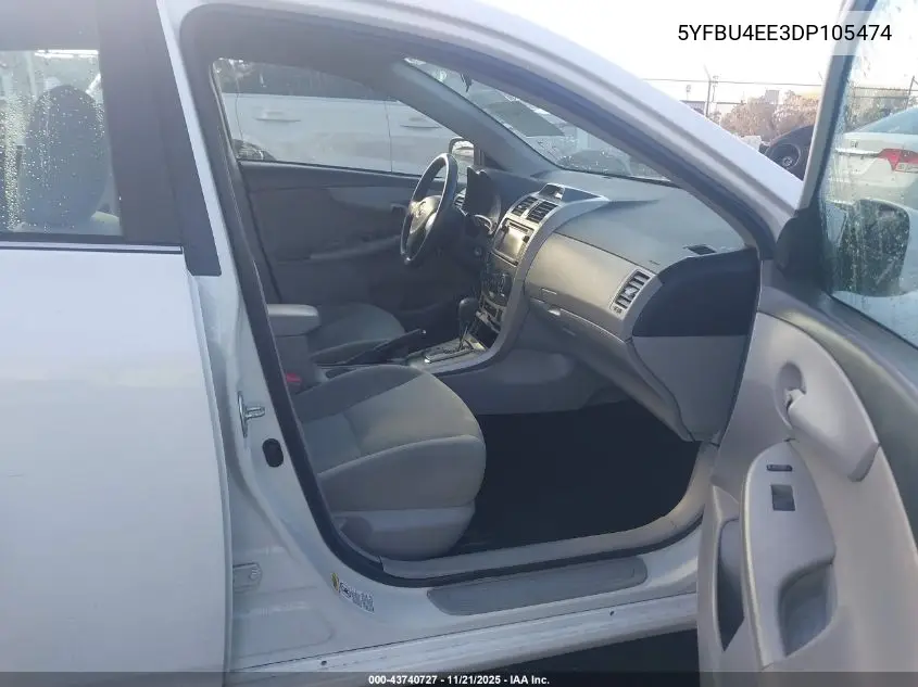 5YFBU4EE3DP105474 2013 Toyota Corolla Le