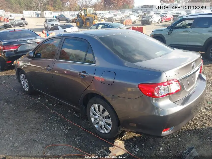 JTDBU4EE1DJ118289 2013 Toyota Corolla Le