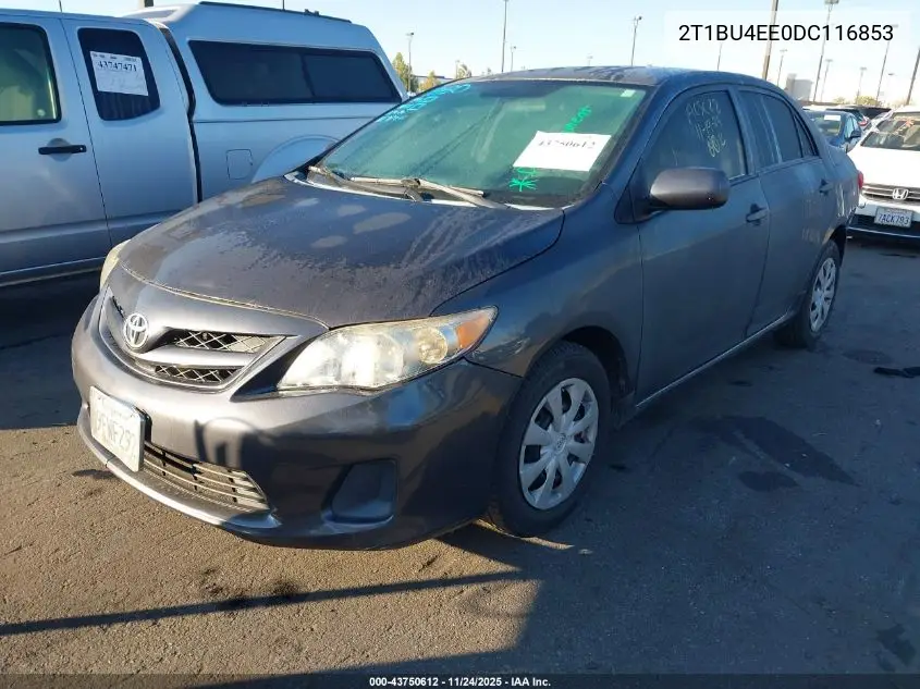 2T1BU4EE0DC116853 2013 Toyota Corolla L