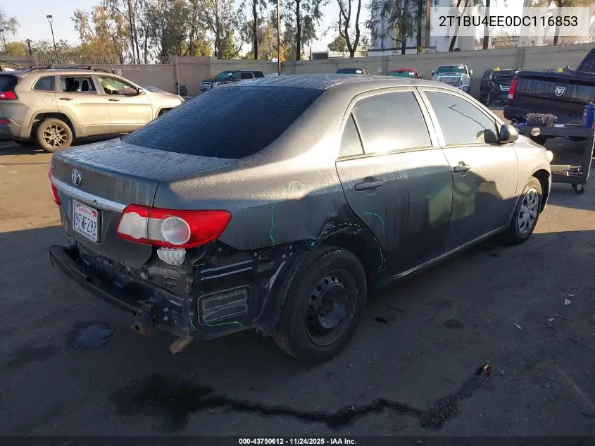 2T1BU4EE0DC116853 2013 Toyota Corolla L
