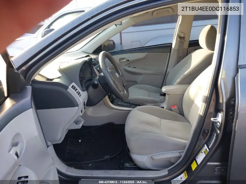 2T1BU4EE0DC116853 2013 Toyota Corolla L