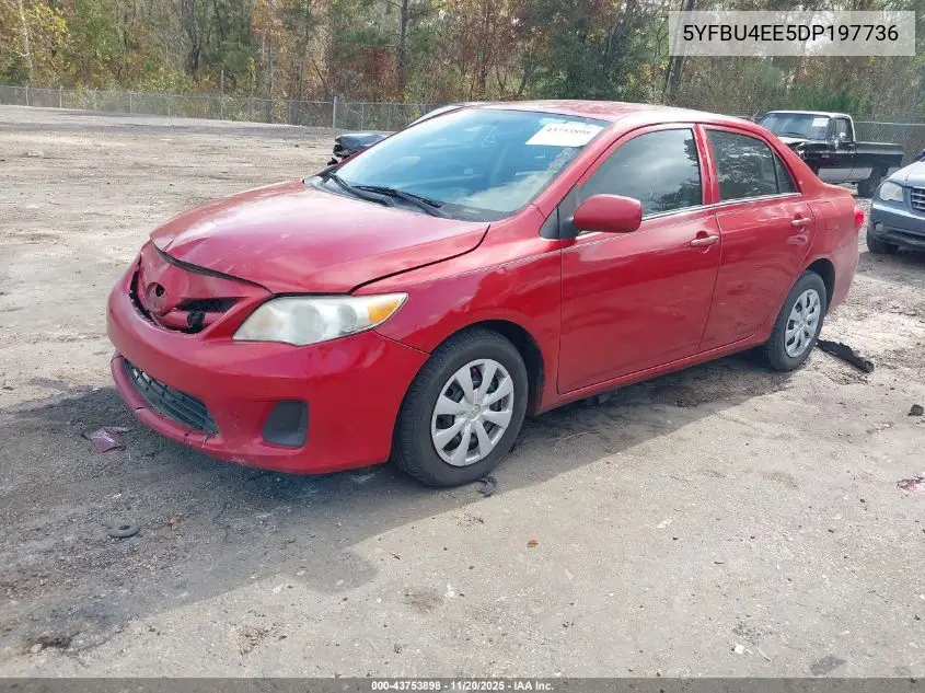 5YFBU4EE5DP197736 2013 Toyota Corolla L
