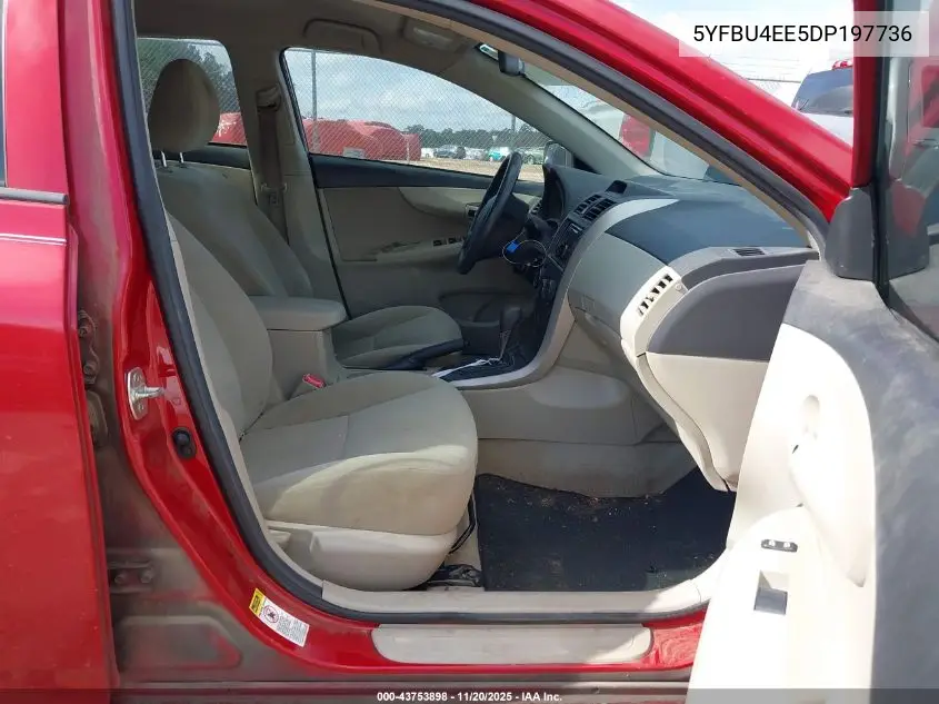 5YFBU4EE5DP197736 2013 Toyota Corolla L
