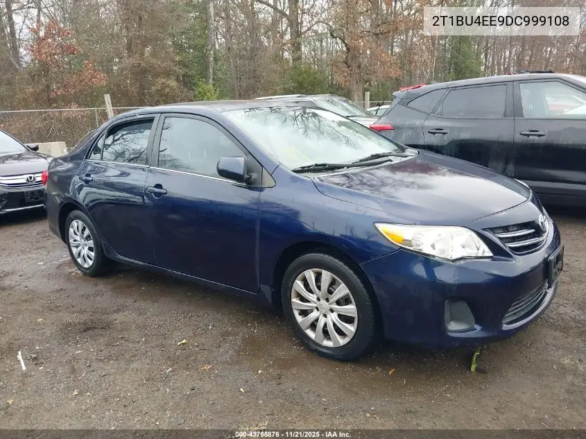 2T1BU4EE9DC999108 2013 Toyota Corolla Le