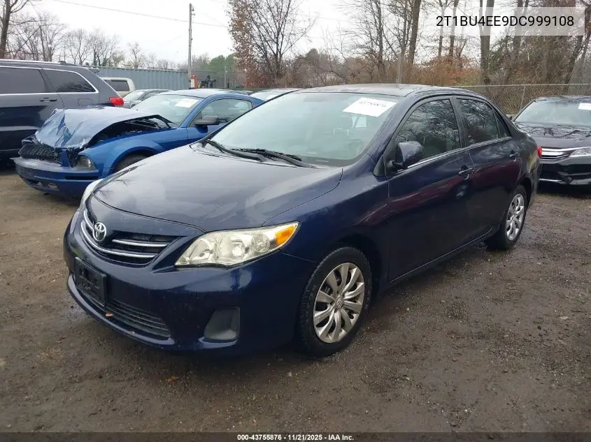 2T1BU4EE9DC999108 2013 Toyota Corolla Le
