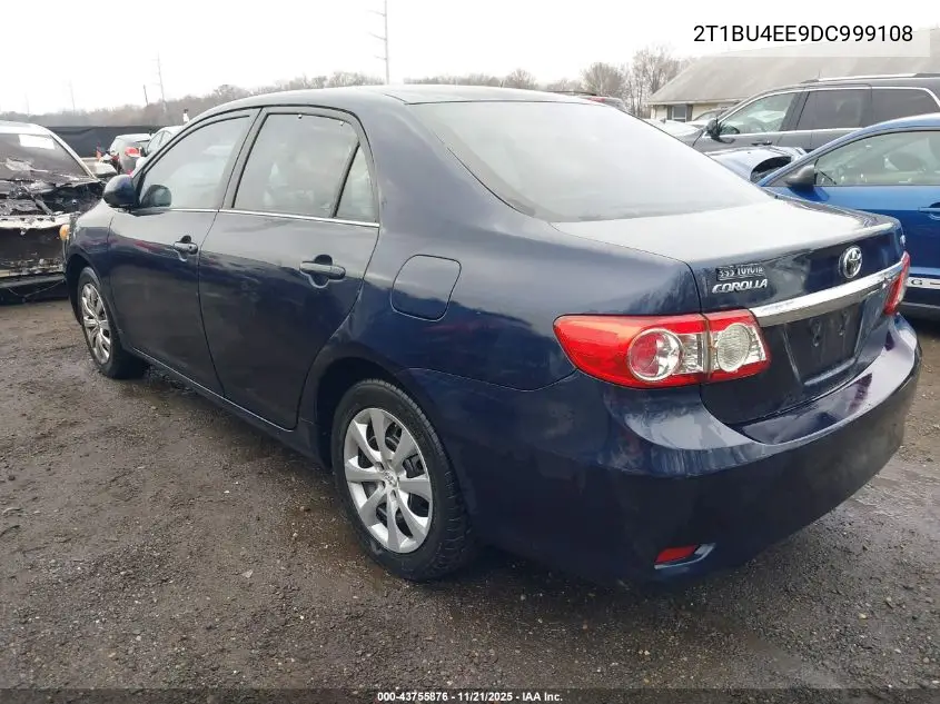 2T1BU4EE9DC999108 2013 Toyota Corolla Le