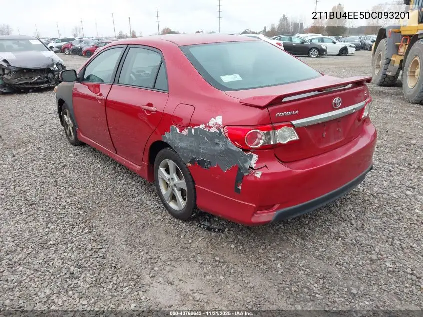 2T1BU4EE5DC093201 2013 Toyota Corolla S