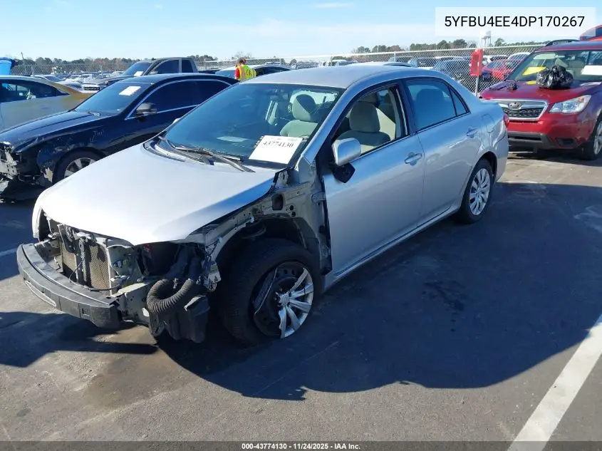 5YFBU4EE4DP170267 2013 Toyota Corolla Le