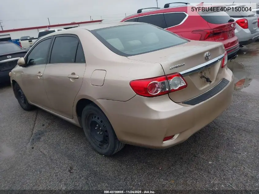 5YFBU4EE4DP150004 2013 Toyota Corolla Le