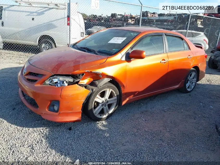 2T1BU4EE8DC068289 2013 Toyota Corolla S Special Edition