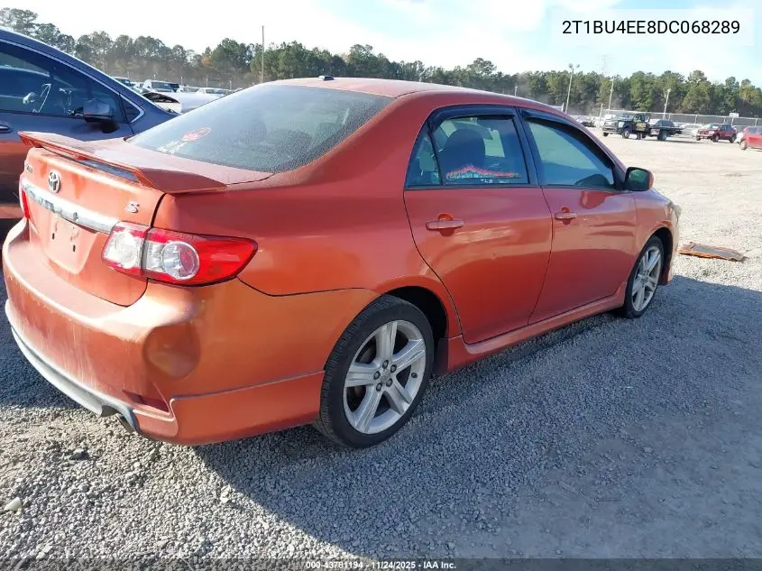 2T1BU4EE8DC068289 2013 Toyota Corolla S Special Edition