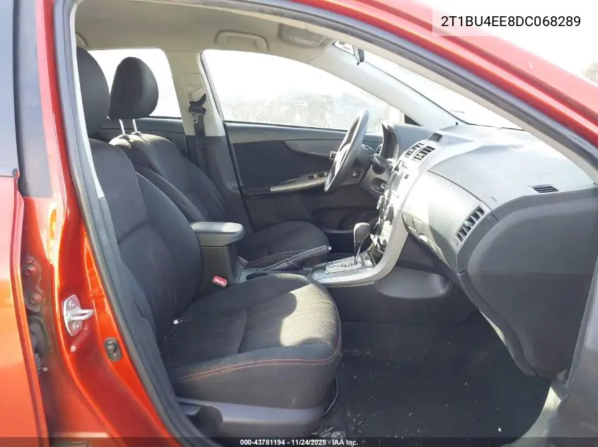 2T1BU4EE8DC068289 2013 Toyota Corolla S Special Edition