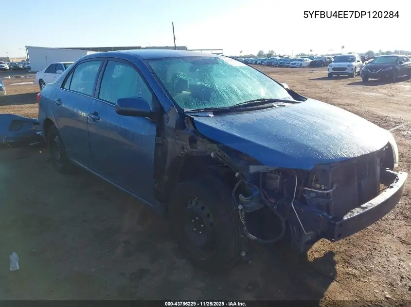 5YFBU4EE7DP120284 2013 Toyota Corolla Le