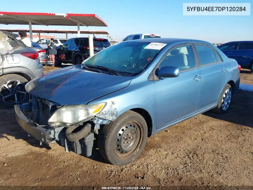 5YFBU4EE7DP120284 2013 Toyota Corolla Le