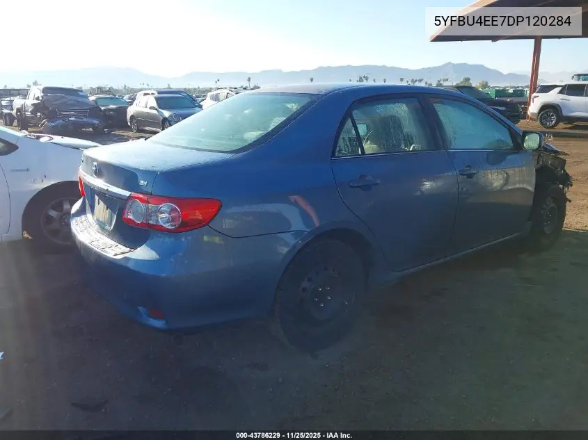 5YFBU4EE7DP120284 2013 Toyota Corolla Le