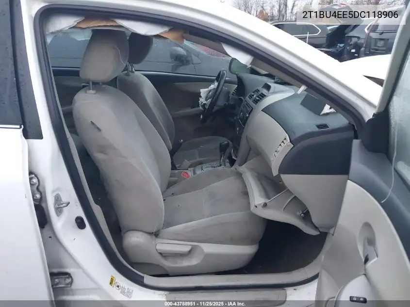 2T1BU4EE5DC118906 2013 Toyota Corolla Le