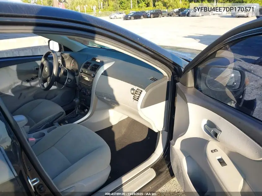 5YFBU4EE7DP170571 2013 Toyota Corolla L