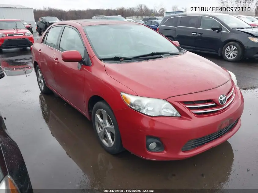 2T1BU4EE4DC972110 2013 Toyota Corolla Le