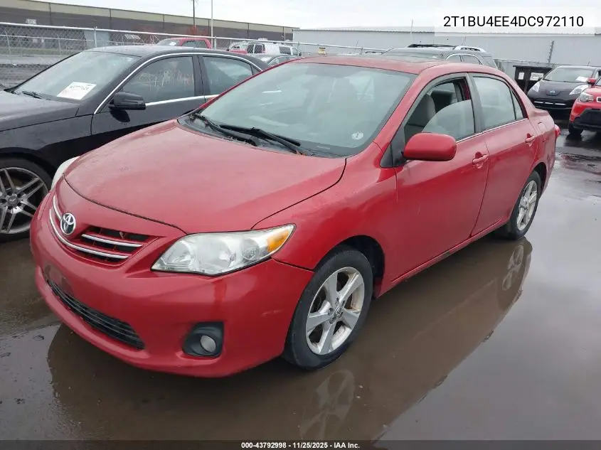 2T1BU4EE4DC972110 2013 Toyota Corolla Le