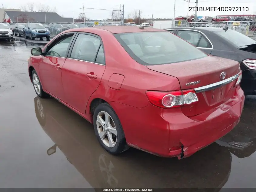 2T1BU4EE4DC972110 2013 Toyota Corolla Le