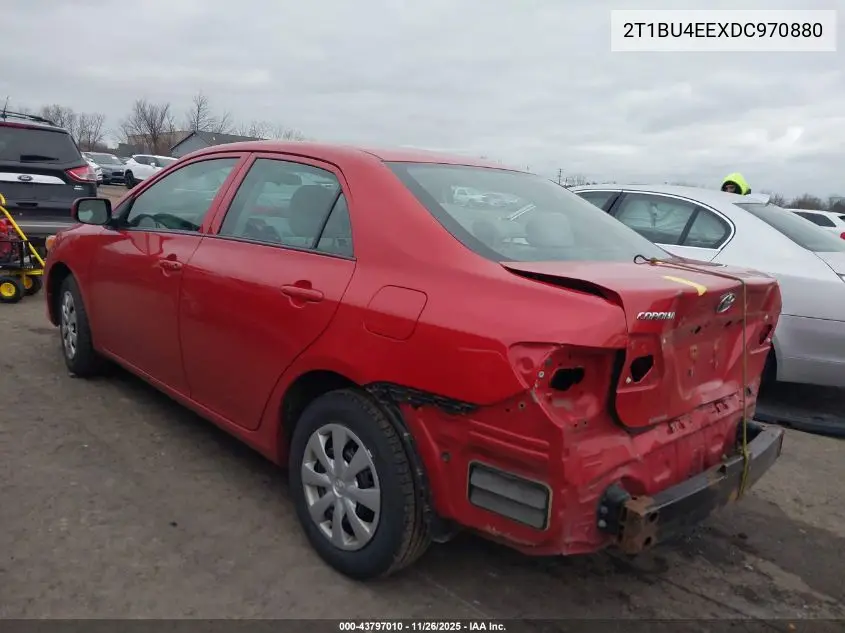 2T1BU4EEXDC970880 2013 Toyota Corolla L