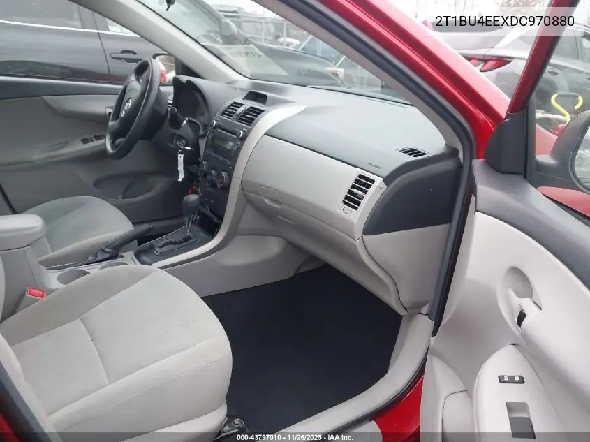 2T1BU4EEXDC970880 2013 Toyota Corolla L