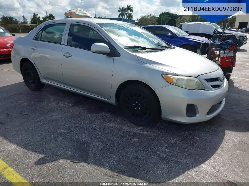 2T1BU4EEXDC979837 2013 Toyota Corolla L