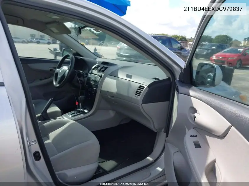 2T1BU4EEXDC979837 2013 Toyota Corolla L