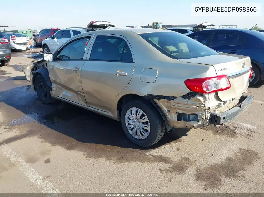 5YFBU4EE5DP098866 2013 Toyota Corolla L
