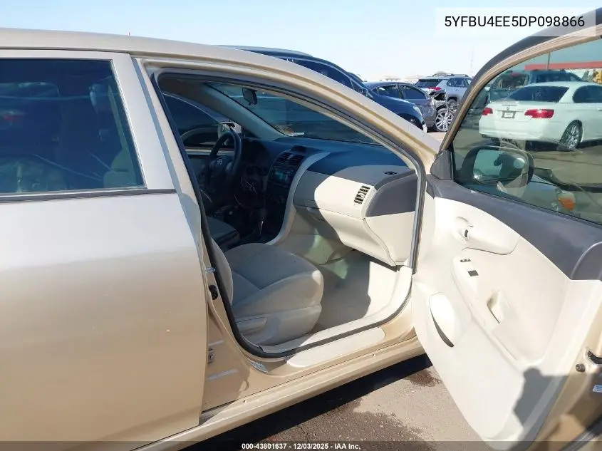 5YFBU4EE5DP098866 2013 Toyota Corolla L