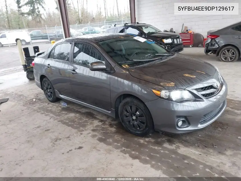 5YFBU4EE9DP129617 2013 Toyota Corolla S
