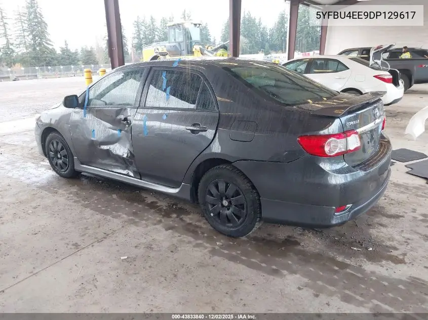 5YFBU4EE9DP129617 2013 Toyota Corolla S