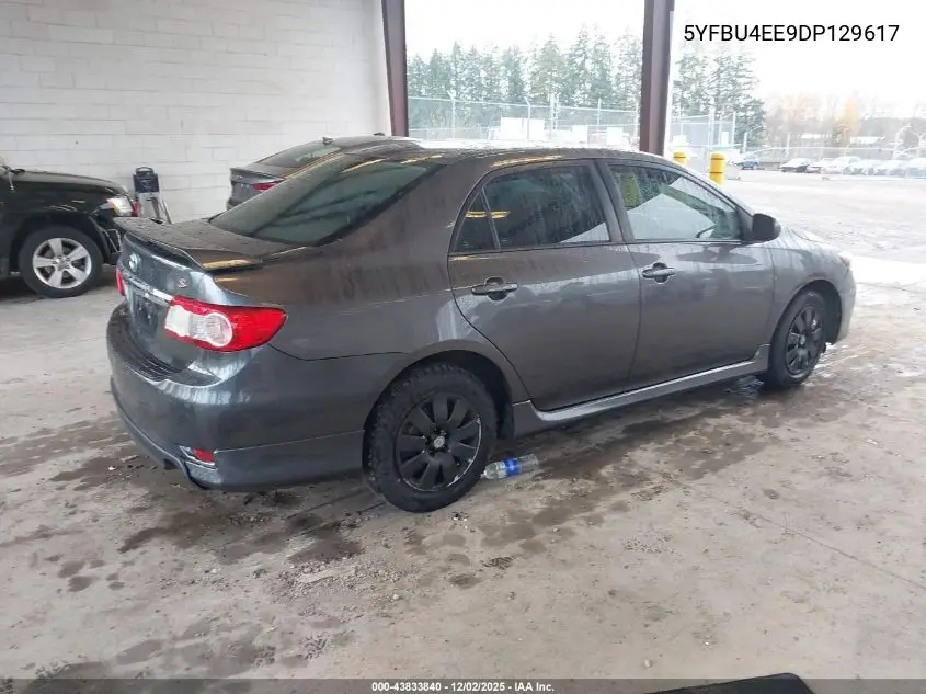 5YFBU4EE9DP129617 2013 Toyota Corolla S