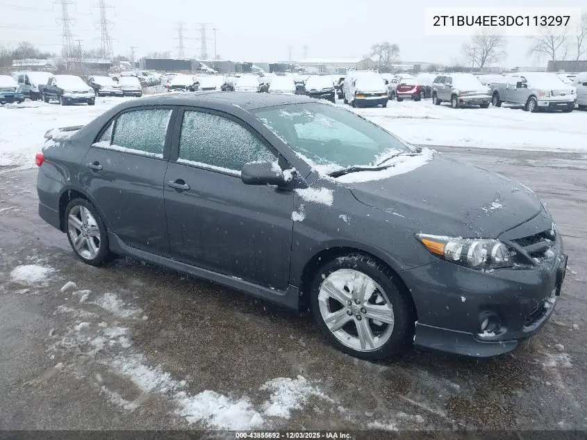 2T1BU4EE3DC113297 2013 Toyota Corolla S/Le