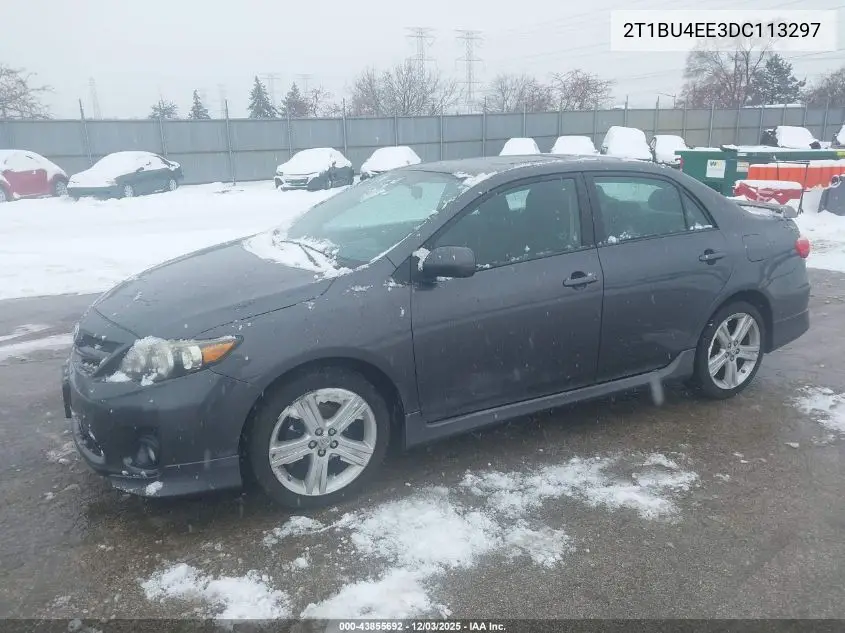 2T1BU4EE3DC113297 2013 Toyota Corolla S/Le