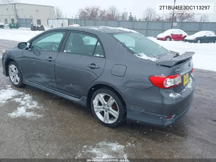 2T1BU4EE3DC113297 2013 Toyota Corolla S/Le