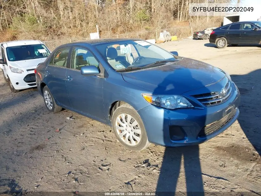5YFBU4EE2DP202049 2013 Toyota Corolla Le