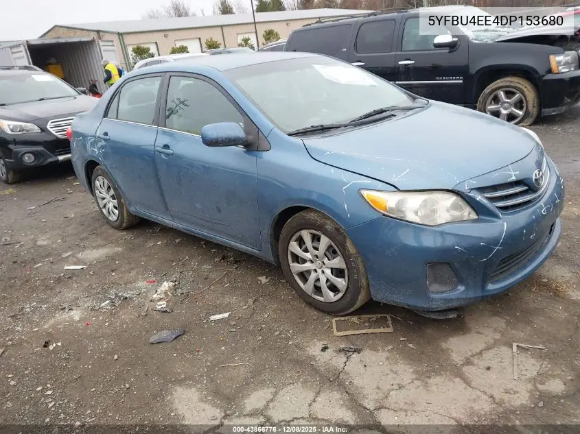5YFBU4EE4DP153680 2013 Toyota Corolla Le
