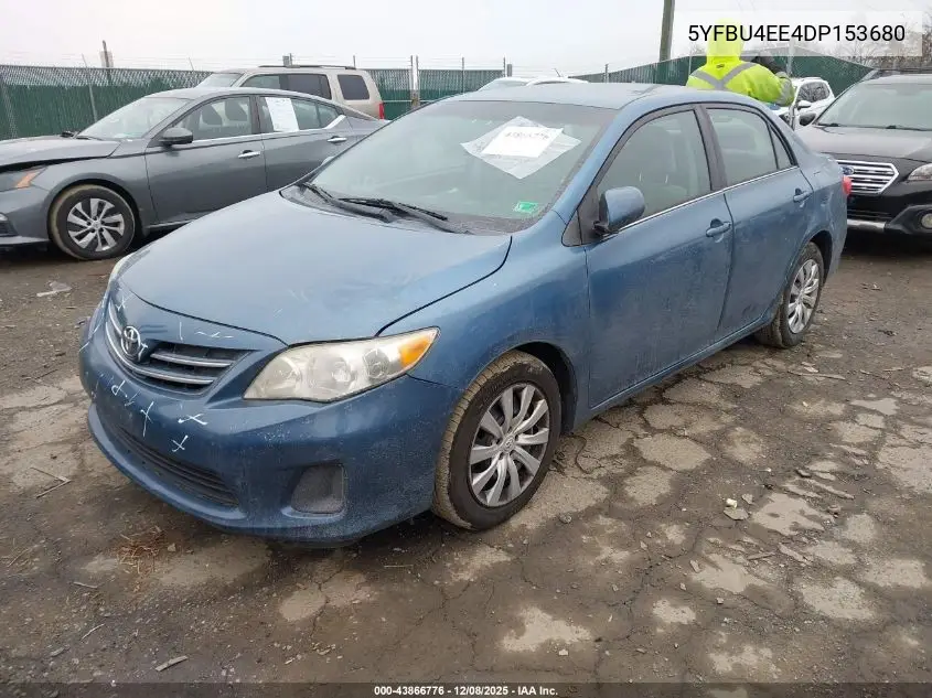 5YFBU4EE4DP153680 2013 Toyota Corolla Le