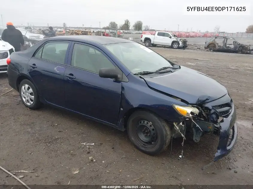 5YFBU4EE9DP171625 2013 Toyota Corolla L