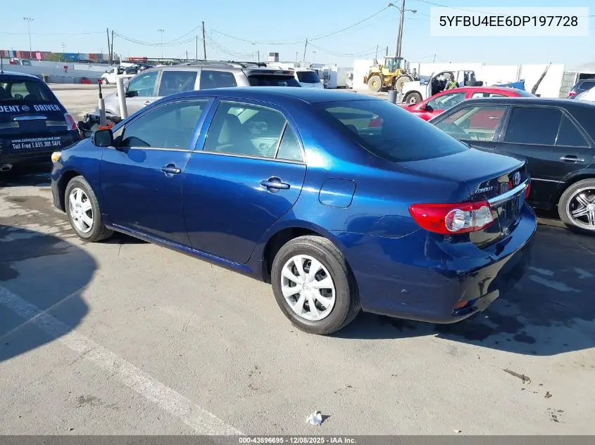 5YFBU4EE6DP197728 2013 Toyota Corolla L