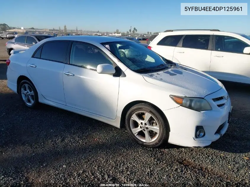 5YFBU4EE4DP125961 2013 Toyota Corolla S