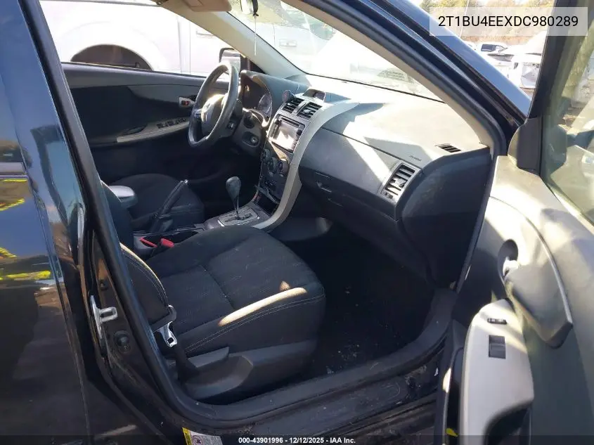 2T1BU4EEXDC980289 2013 Toyota Corolla S