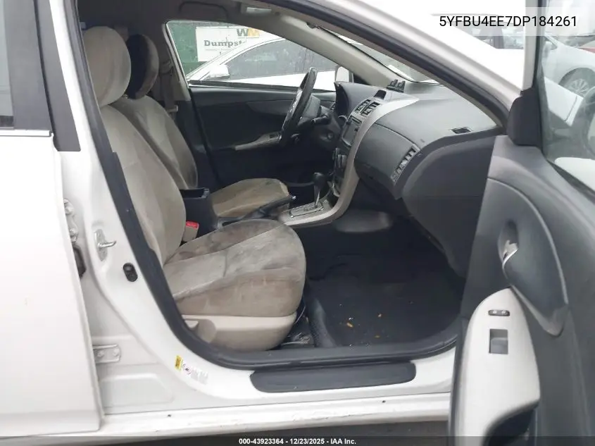 5YFBU4EE7DP184261 2013 Toyota Corolla Le