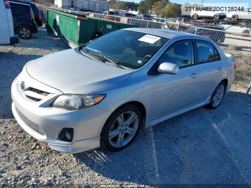 2T1BU4EE2DC128244 2013 Toyota Corolla S