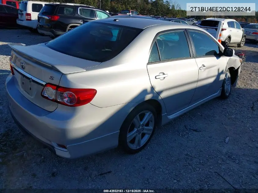 2T1BU4EE2DC128244 2013 Toyota Corolla S