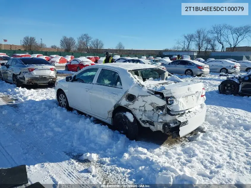 2T1BU4EE5DC100079 2013 Toyota Corolla L